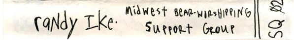 descargar álbum Randy Ike - Midwest Bear Worshipping Support Group