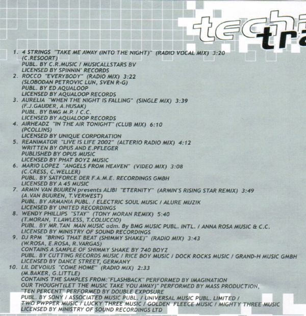 Album herunterladen Various - Techno Traxx 4