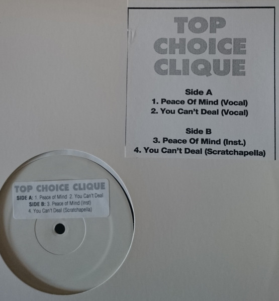オールドスクールラップTop Choice Clique - Peace Of Mind
