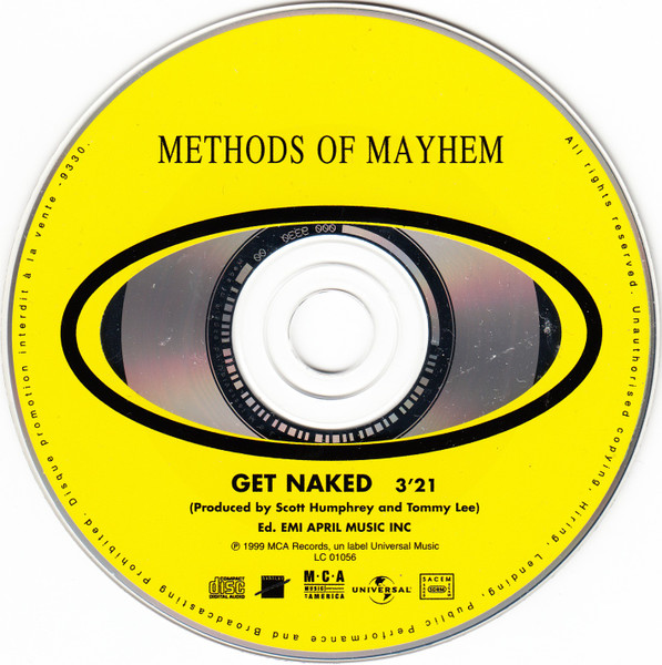 Methods Of Mayhem Naked