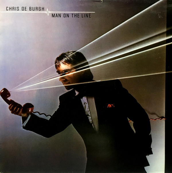 Обложка конверта виниловой пластинки Chris De Burgh - Man On The Line