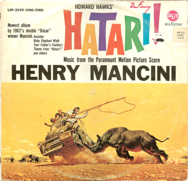 Henry Mancini – Hatari! (Music From The Motion Picture Score