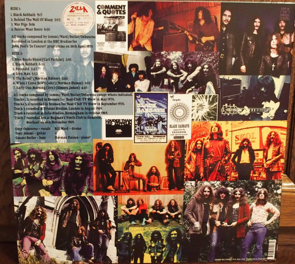 Album herunterladen Black Sabbath - War Pigs The Early Sessions August 1969 September 1970