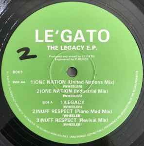 Le'Gato - The Legacy E.P.