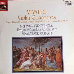Werner Grobholz - Vivaldi Violin Concertos album cover