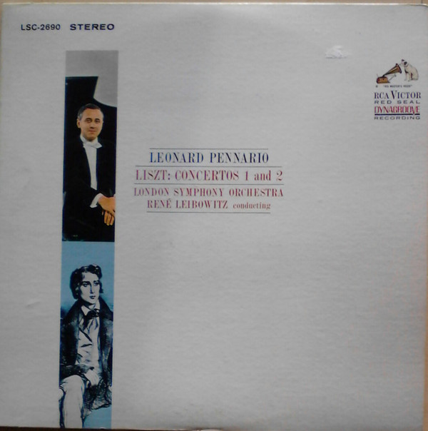 lataa albumi Leonard Pennario Liszt London Symphony Orchestra René Leibowitz - Concertos 1 And 2