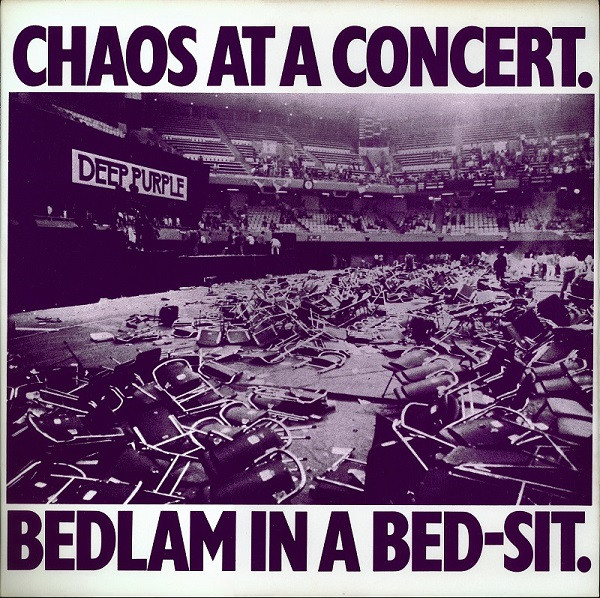 Deep Purple – Chaos At A Concert. Bedlam In A Bed-Sit. (1980
