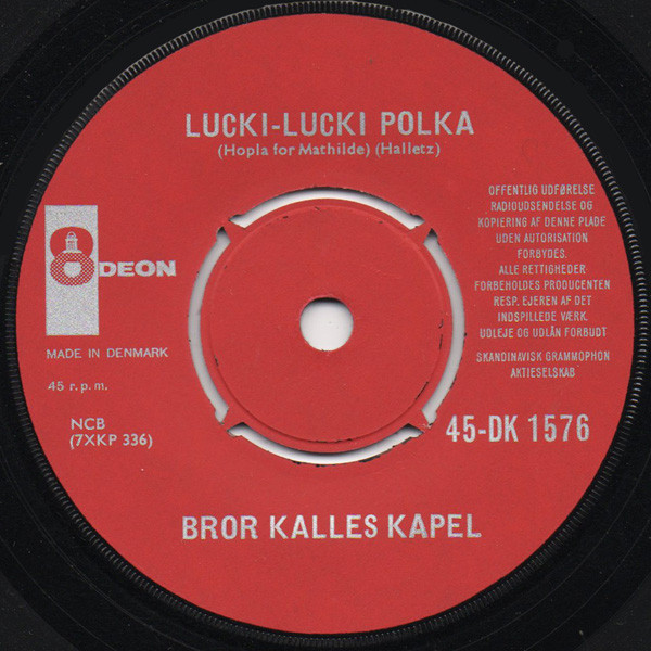 descargar álbum Bror Kalles Kapel - Berliner Polka Lucki Lucki Polka