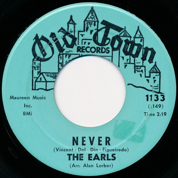 The Earls – Never (1963, Vinyl) - Discogs