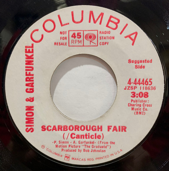 Scarborough Fair - Simon & Garfunkel - Karaoke 