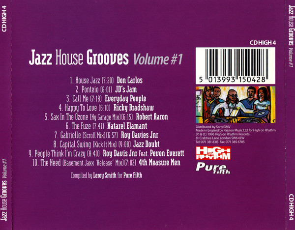 lataa albumi Various - Jazz House Grooves Volume 1