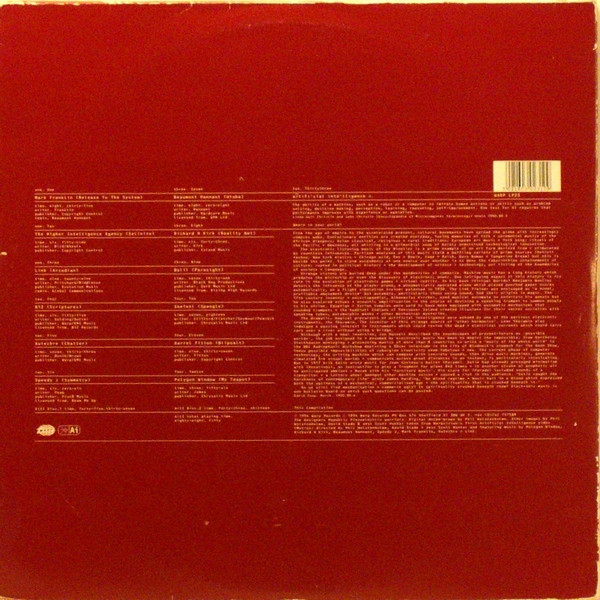 Artificial Intelligence II (1994, Vinyl) - Discogs