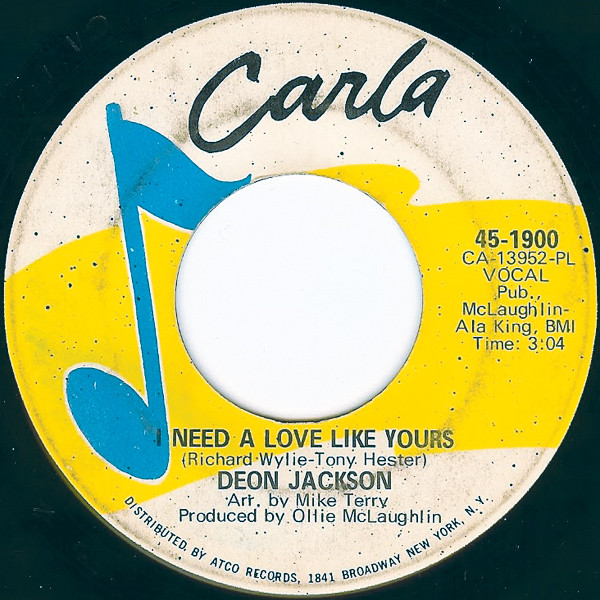 télécharger l'album Deon Jackson - I Need A Love Like Yours I Cant Go On