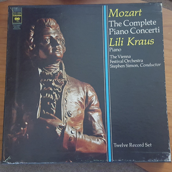 Lili Kraus – Plays Mozart Piano Concertos - The Complete Columbia