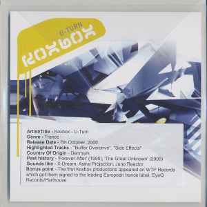 Koxbox - U-Turn album cover