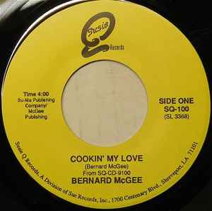 Bernard McGee - Cookin' My Love album cover
