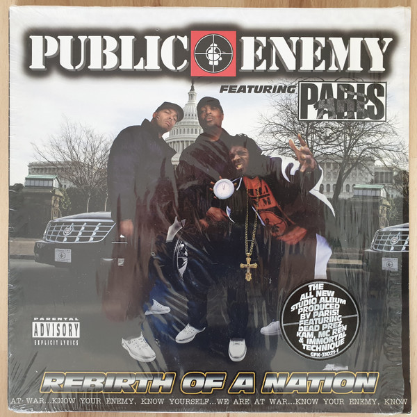 Public Enemy Featuring Paris – Rebirth Of A Nation (2006, Vinyl 