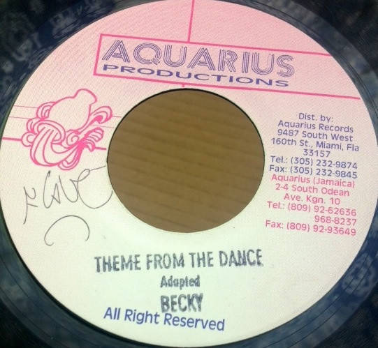 Becky – Theme From The Dance (Vinyl) - Discogs