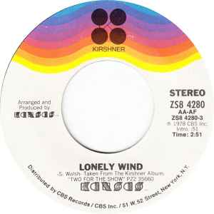 Lonely Wind - Kansas