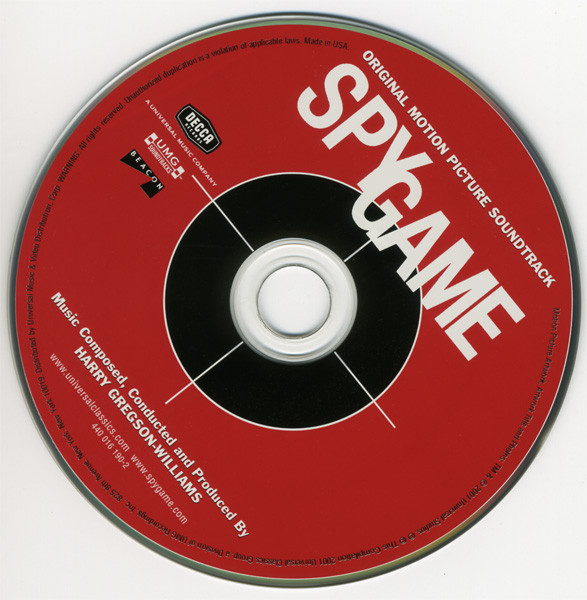 Harry Gregson-Williams – Spy Game - Original Motion Picture 