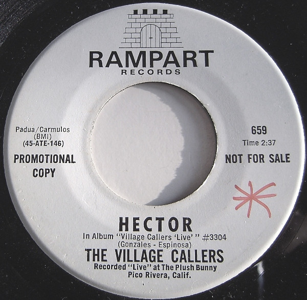 The Village Callers – Hector / I'm Leaving (1968, Vinyl) - Discogs