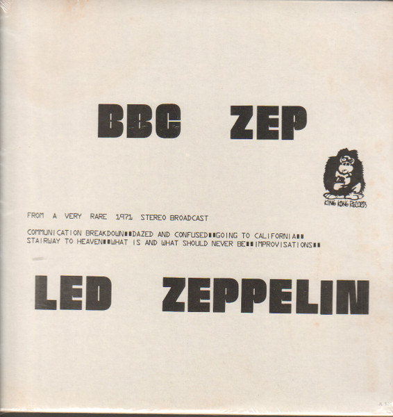 Led Zeppelin – BBC ZEP (Vinyl) - Discogs