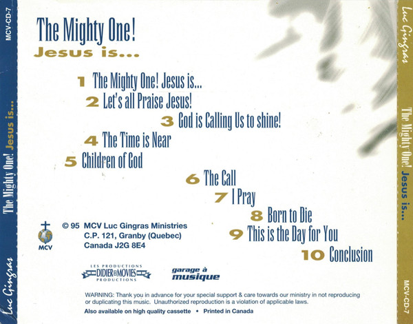 baixar álbum Luc Gingras - The Mighty One Jesus Is
