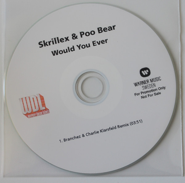 télécharger l'album Skrillex & Poo Bear - Would You Ever Branchez Charlie Klarsfeld Remix