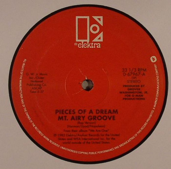 Pieces Of A Dream – Mt. Airy Groove (1982, Vinyl) - Discogs