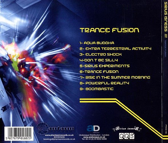 last ned album Sirius Isness - Trance Fusion