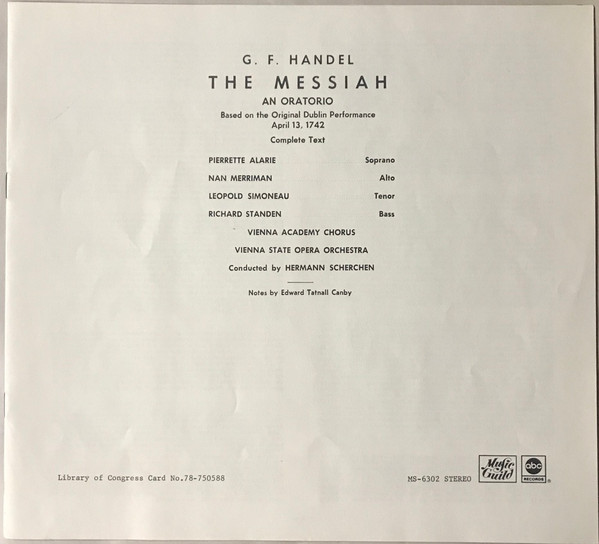 baixar álbum Georg Friedrich Händel - Messiah