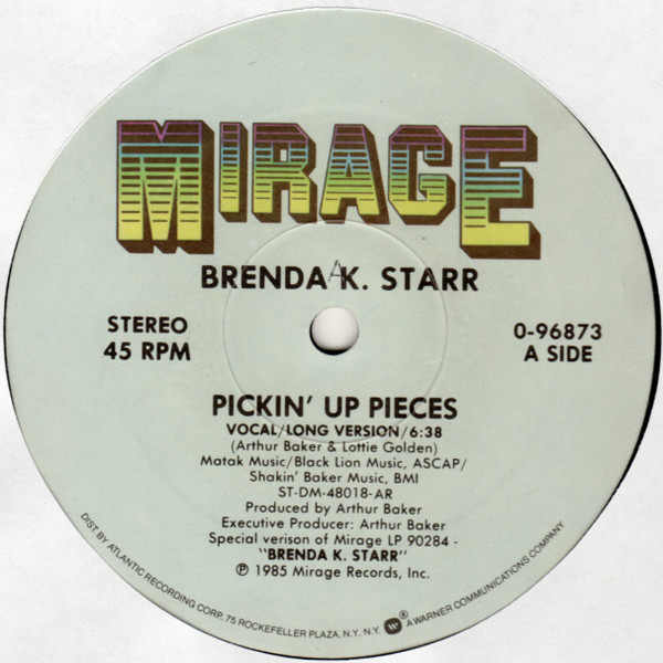 Brenda K Starr – Pickin Up Pieces 1985 Vinyl Discogs