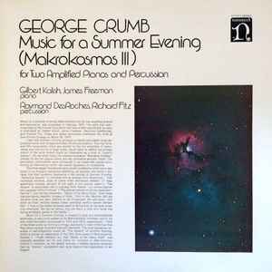 George Crumb - Music For A Summer Evening (Makrokosmos III) album cover
