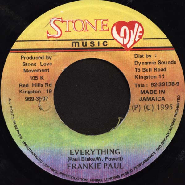 télécharger l'album Frankie Paul - Everything