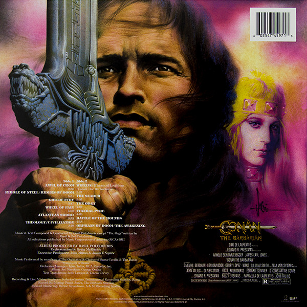 Basil Poledouris Conan The Barbarian Original Motion Picture