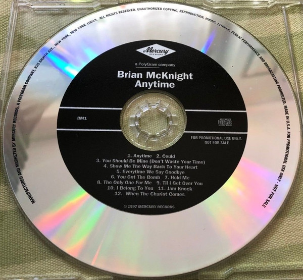 Brian McKnight - Anytime | Releases | Discogs