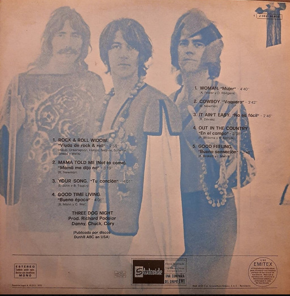 baixar álbum Three Dog Night - Mama told me