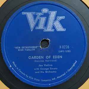 Joe Valino With George Siravo And His Orchestra – Garden Of Eden