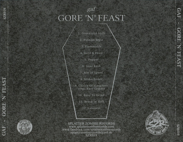 télécharger l'album Gaf - Gore N Feast
