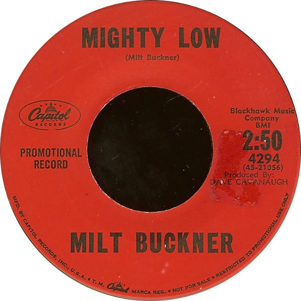 Milt Buckner – Mighty Low (1959, Vinyl) - Discogs