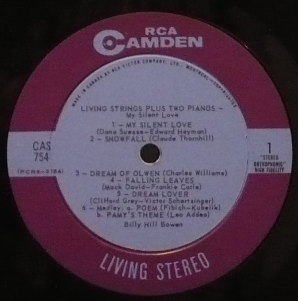 Album herunterladen Download Living Strings Plus Two Pianos - My Silent Love album