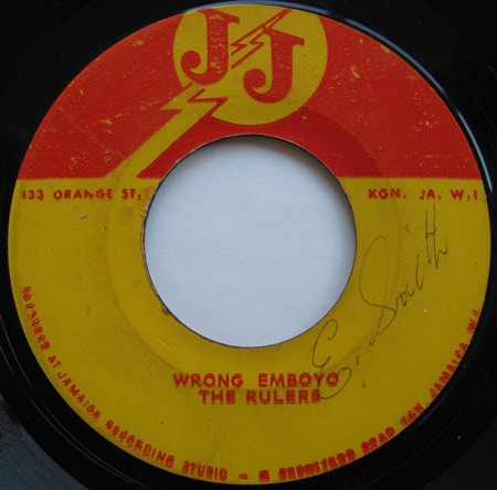 The Rulers – Wrong Emboyo (1967, Vinyl) - Discogs