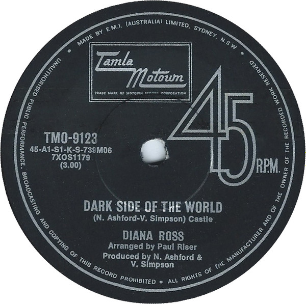 baixar álbum Diana Ross - Reach Out And Touch Somebodys Hand Dark Side Of The World