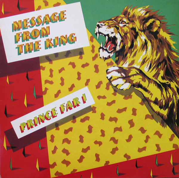 Prince Far I And The Arabs Message From The King 2000 Vinyl