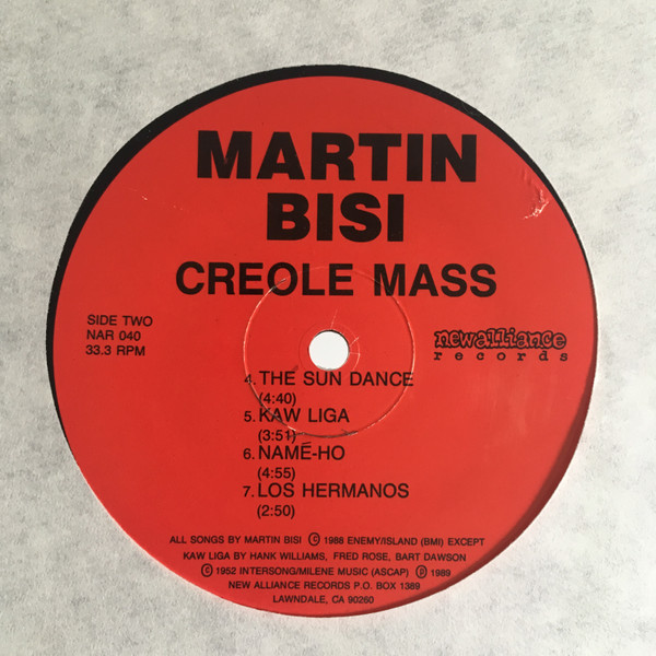 descargar álbum Martin Bisi - Creole Mass
