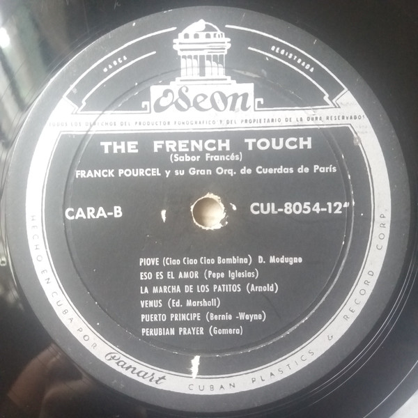 descargar álbum Franck Pourcel Y Su Gran Orquesta De Cuerdas De Paris - The French Touch Sabor Francés