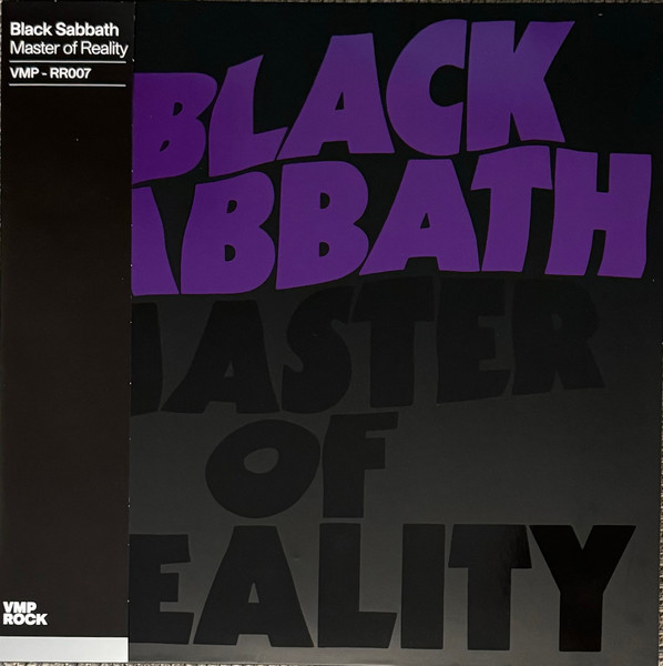 MASTER OF REALITY - BLACK SABBATH (#5414939920806) - Omega Music