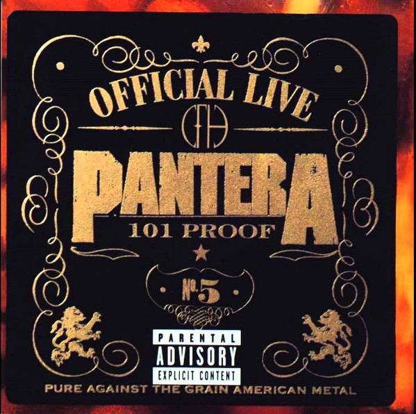 Pantera – Official Live: 101 Proof (1997, CD) - Discogs