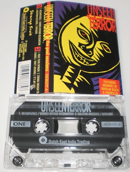 Unseen Terror – The Peel Sessions (1992, Cassette) - Discogs