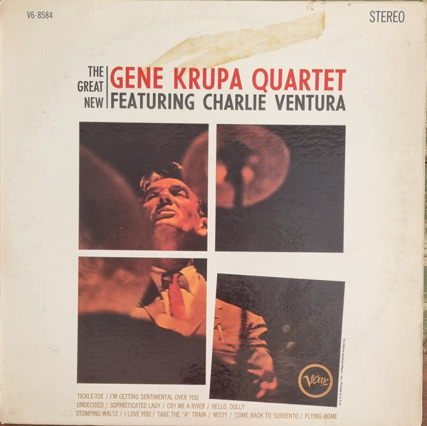 The Gene Krupa Quartet Featuring Charlie Ventura – The Great New